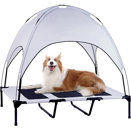 oipunshle Elevated Cot for Large Dogs