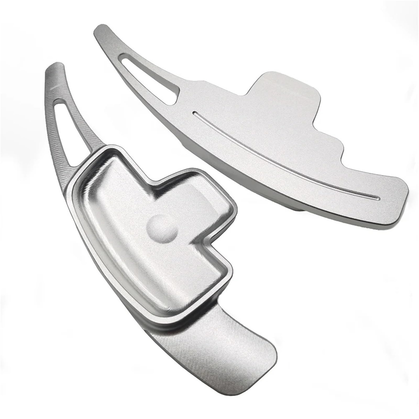 YAKISA Paddles Shift for Benz for GLA for CLS for GLC for GLE W176 W205 W246 C117 W218 Car Steering Wheel Paddle Shifters Shift Paddle Shifter(Silver)