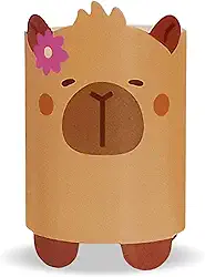 Porta Caneta, Porta Lápis, Suporte de Caneta para mesa, Organizador de mesa, Multiuso Capivara Tina, Metal - GEGUTON