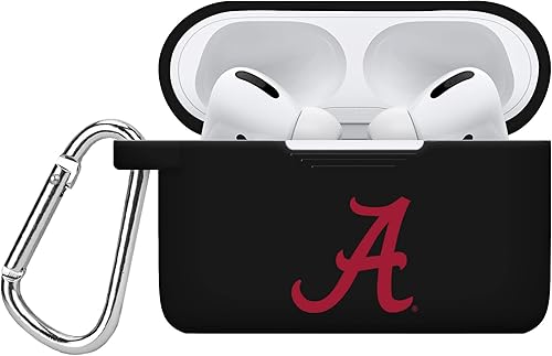 AFFINITY BANDS Alabama Crimson Tide - Funda de silicona compatible con Apple AirPods Pro (carmesĂ) AFFINITY BANDS Alabama Crimson Tide - Funda de silicona compatible con Apple AirPods Pro (carmesĂ)