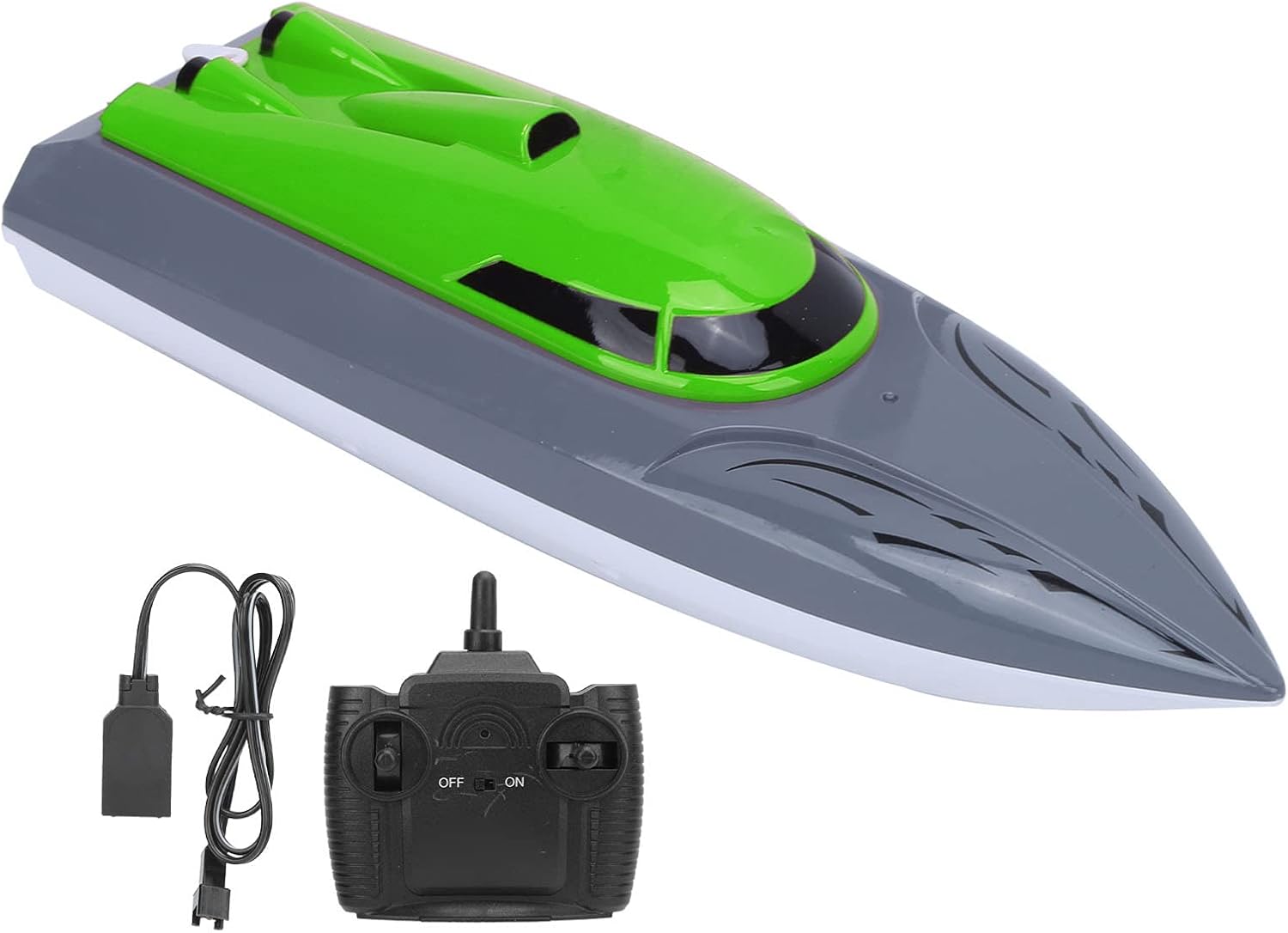 RC Boat, High Speed Dual Motor Remote Control Boat Waterproof Remote