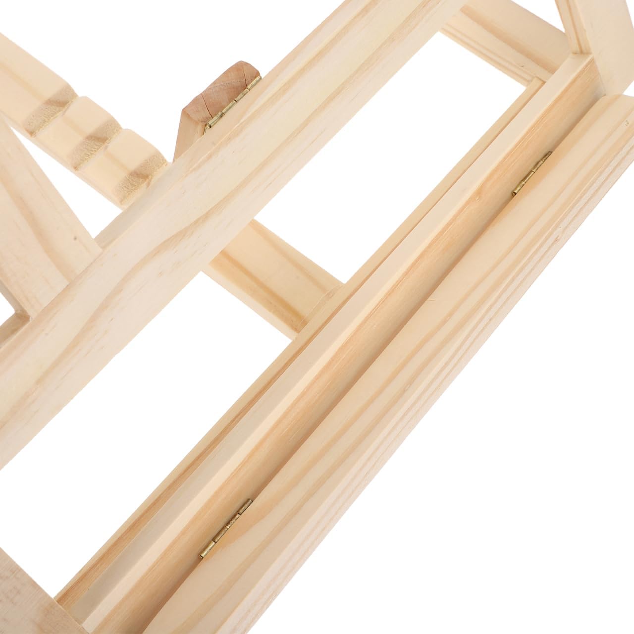 ibasenice Wooden Puzzle Box Lid Holder Stand - Foldable Jigsaw Puzzle Display Easel with Adjustable Viewing Angle for Case Storage and Building Accessories