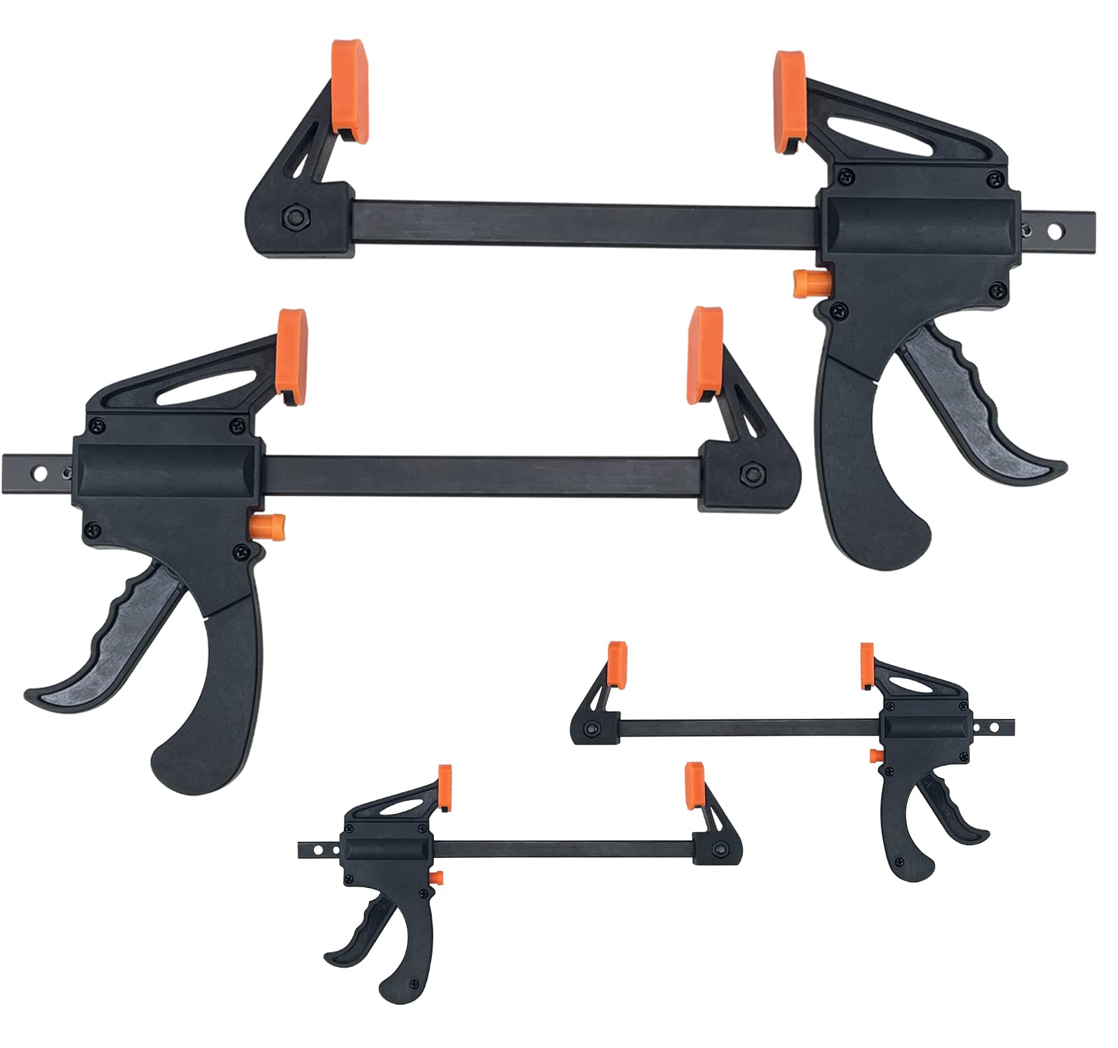 Amazon | Socpuro クイックバークランプ F型 クランプ 4本セット