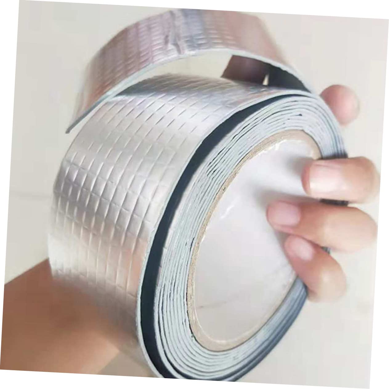 2 rolki materiałów naprawczych stop butylu do ponownego przeciekania aluminiowa taśma uszczelniająca do rurociągów, okno dachowe, uszczelnienie przemysłowe, taśmy do drzwi wydechowych, rura, kanał