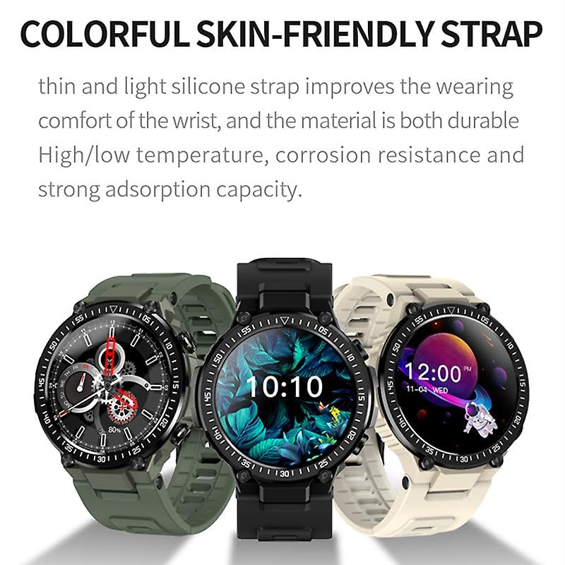 Sn92 Smart Watch 1.38 pollice Uomini Donne Sport All'aria Aperta Wristband Ip68 Impermeabile Frequenza Cardiaca Monitoraggio Della Salute Smartwatch