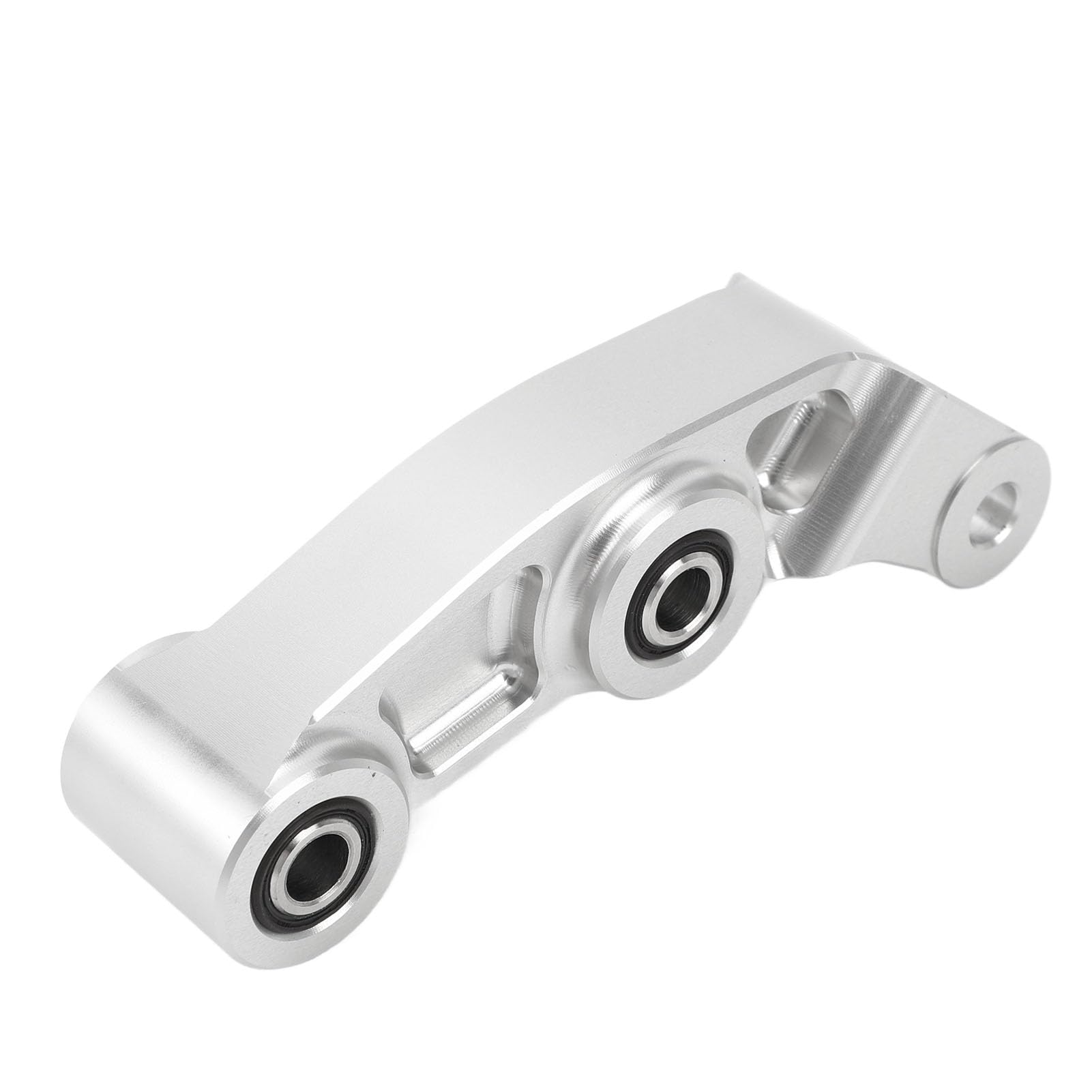 Yctze Link do zawieszenia motocykla do wymiany statywu pochłaniającego wstrząsy na kołnierzu i łatwy w instalacji (SILVER)