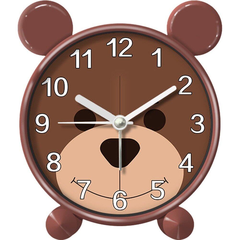 Amazon.co.jp: 熊の目覚まし時計 かわいい 動物 サイレント ベッド