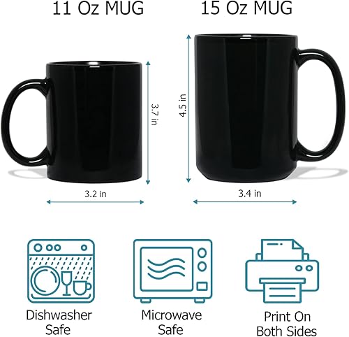 Miniatura 7 de Taza de café de Bulldog Inglés con nombre personalizado, regalo para hombres, mujeres, amantes de los perros, taza de cerámica negra personalizada