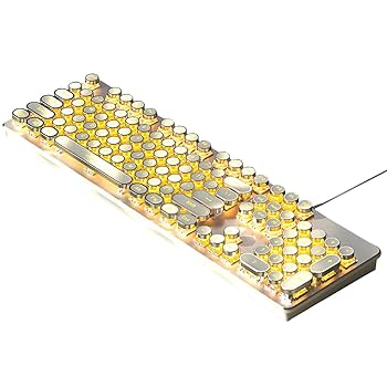 Amazon | XJS メカニカル式ゲーミングキーボード 青軸 26種類