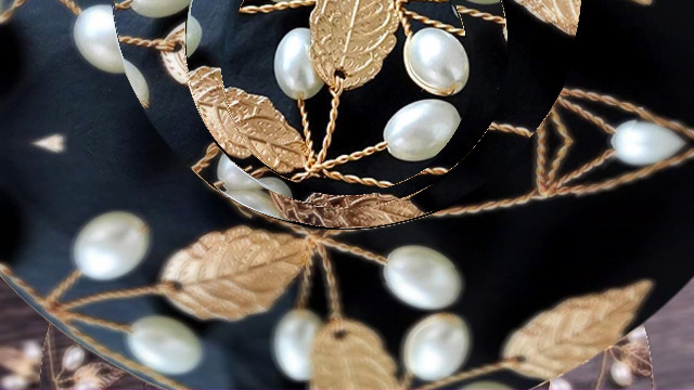 Serre Tete De Mariage Perle Bijou Cheveux Avec Ruban Bandeaux De Mariage Or Rose Accessoires Cristaux Et Strass Couronne De F - Au Quotidien