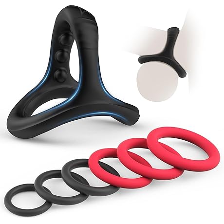 Ultimate Erection Mastery: 7 Supreme Silicone Cock Rings for Men