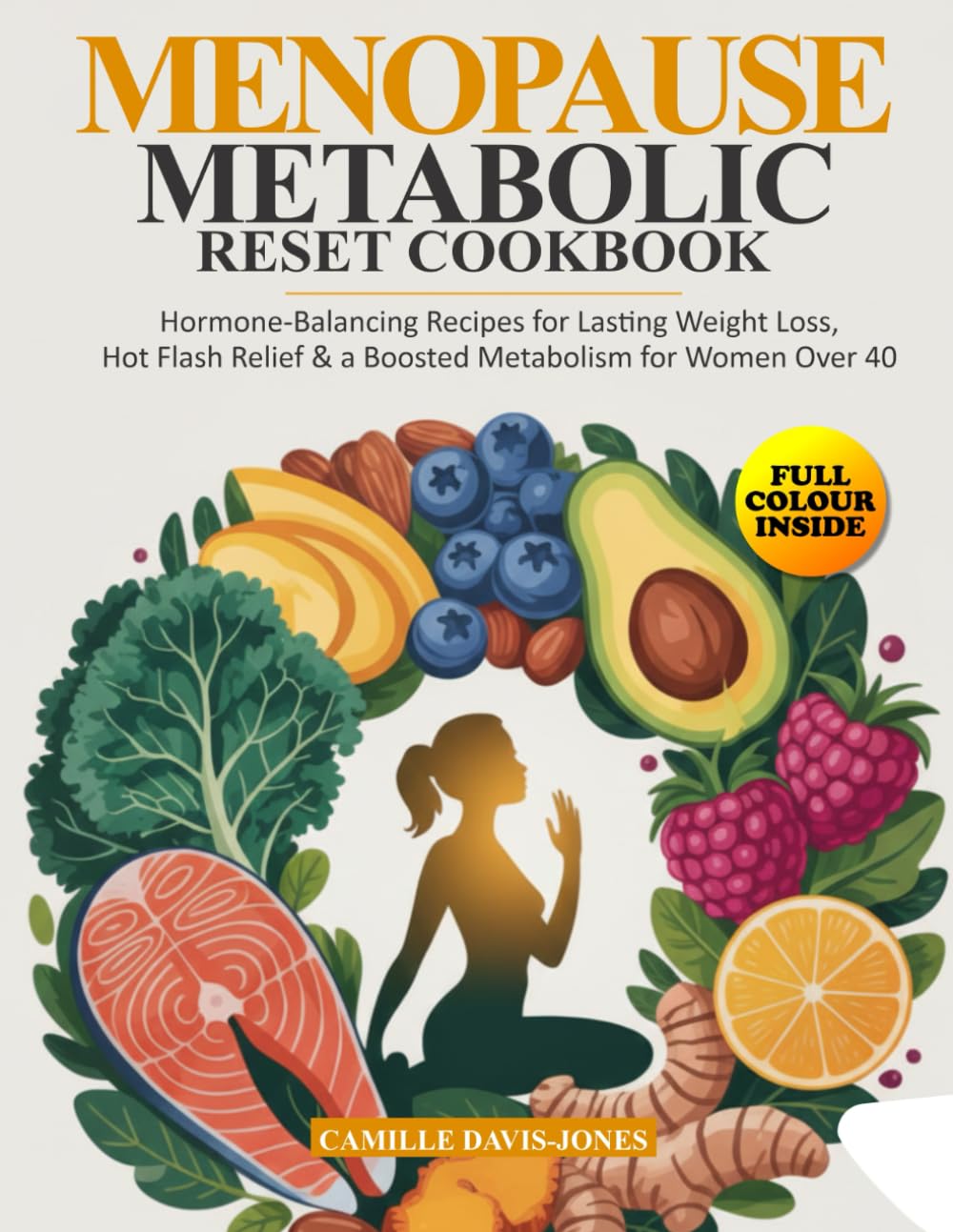 MENOPAUSE METABOLIC RESET COOKBOOK: Hormone-Balancing Recipes for Lasting Weight Loss, Hot Flash Relief & a Boosted Metabolism for Women Over 40