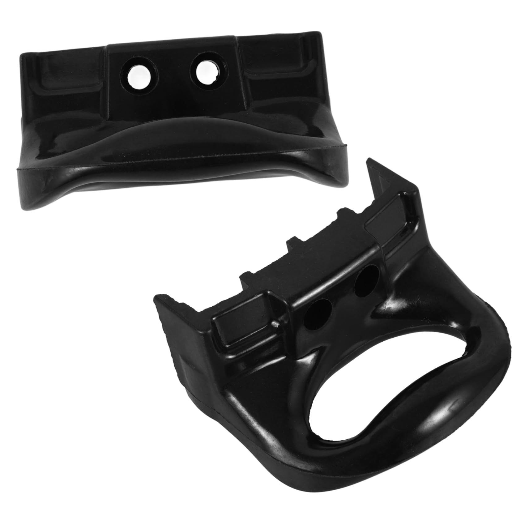 Mikinona 2pcs Ergonomic Pot Handles Replacement for Pans Side Handles Compatible with Various Cookware Comfortable Grip for Easy Lifting and Carrying