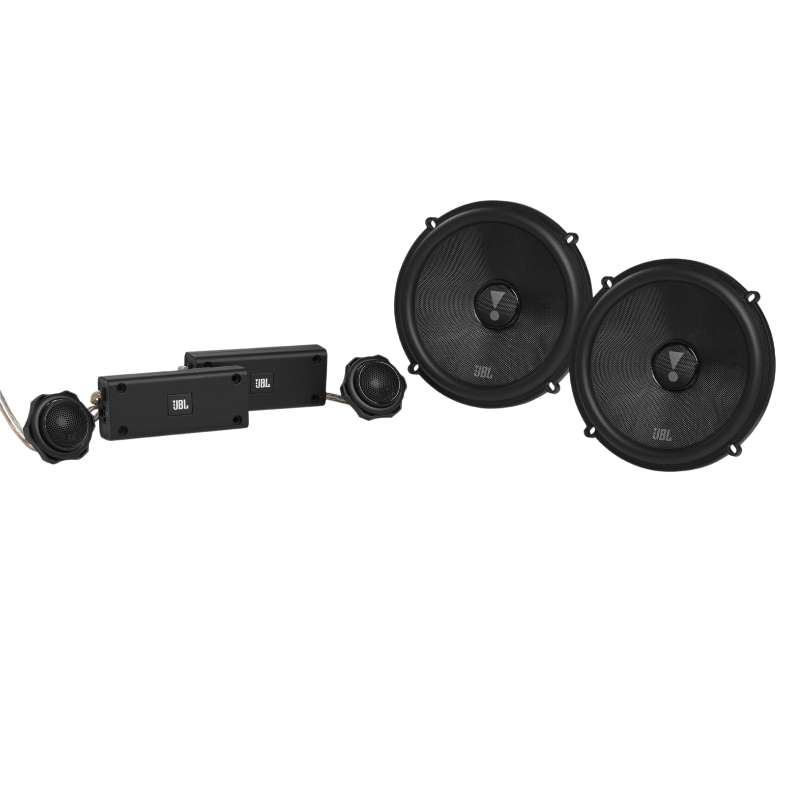 JBL Stadium 62CF Sistema de Altavoces componente 2 vías 6,​5", woofer Plus One™, Tweeter Soft-​Dome Edge-​Driven, Crossover, 3 Ohm, 45 Hz–40 kHz, 93 dB sensibilidad, Montaje Flush/​Superficie