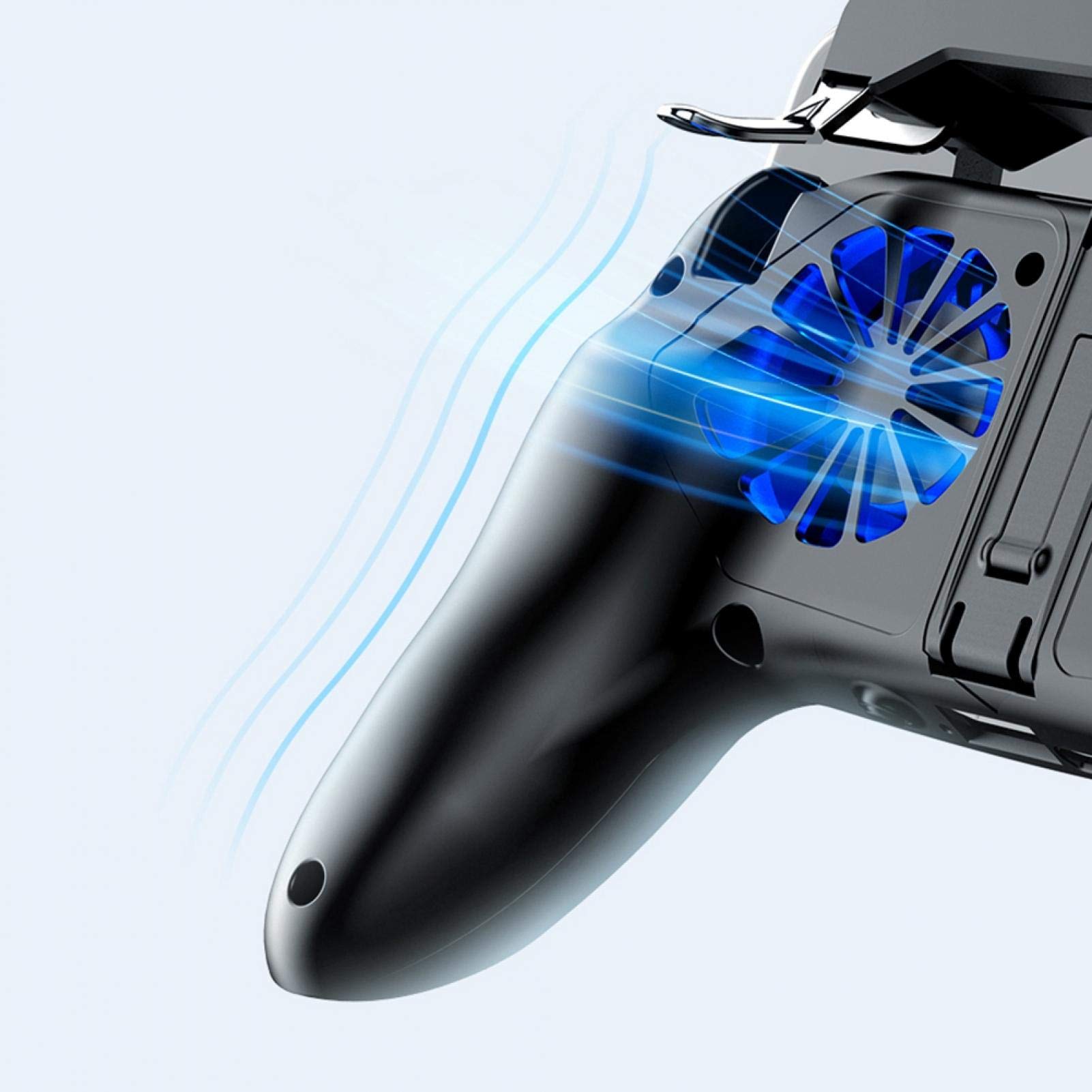 Gamepad per Smartphone, Doppia Ventola di Raffreddamento Senza Rumore, Controller di Gioco per Cellulare, Impugnatura Ergonomica, con Batteria da 2500 MAh/5000 MAh (5000mah)
