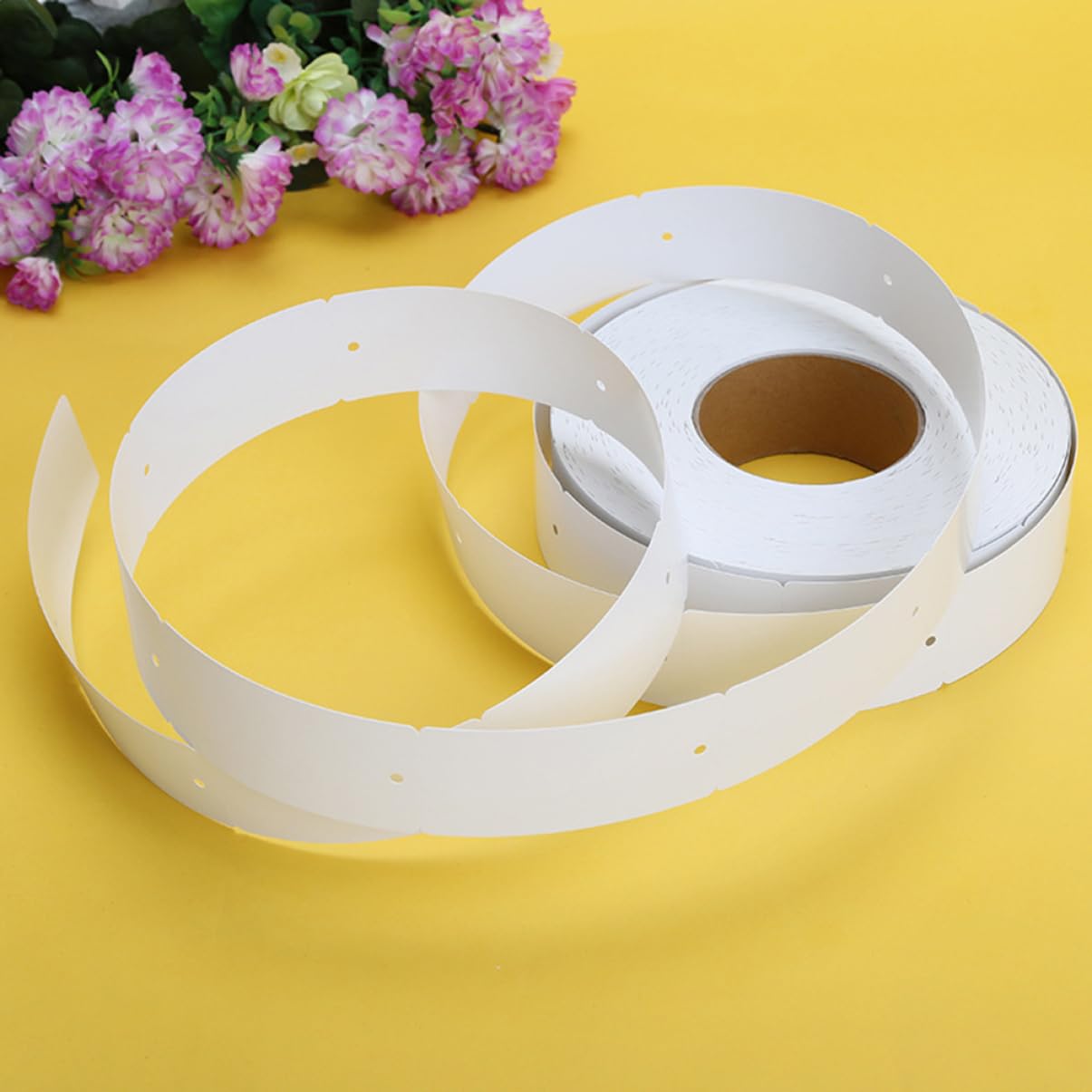 1 Rotolo Di Etichette Per Abbigliamento Etichette Di Carta Per Fai Da Te Artigianato Rivenditori Di Abbigliamento 50x110 Mm