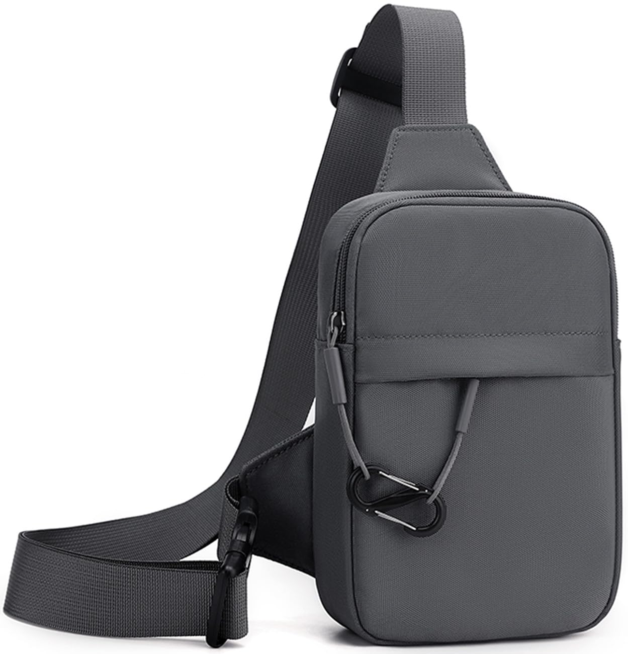 Sling Chest Crossbody Bag, Wasserdicht Schultertasche, Crossbody Bag Brusttasche für Männer und Frauen Klein Umhängetasche Handy Tasche wasserdichte Taschen für Runner Workout Wandern