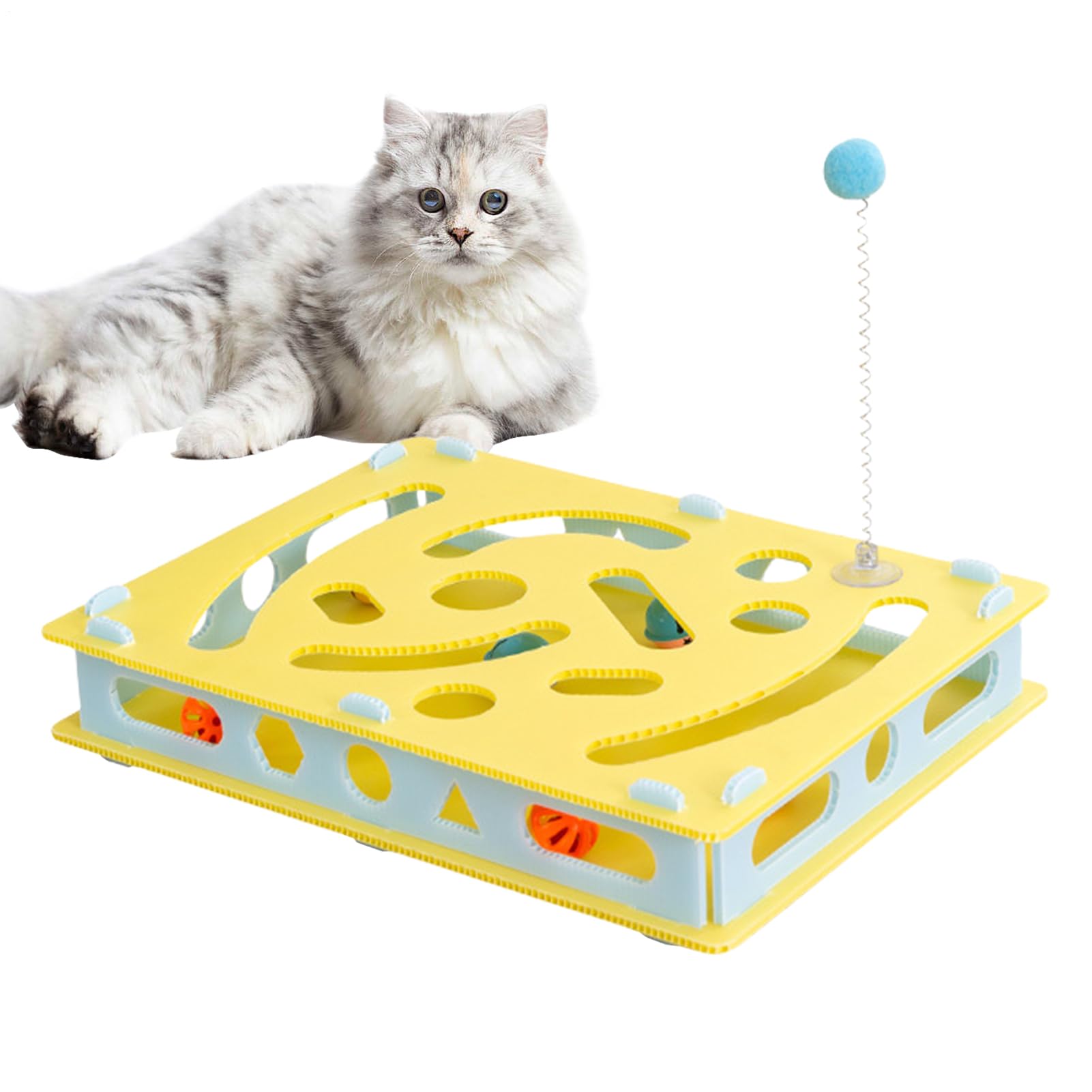 Jouets d'enrichissement pour chat et accessoires éducatifs contre l'ennui du chaton