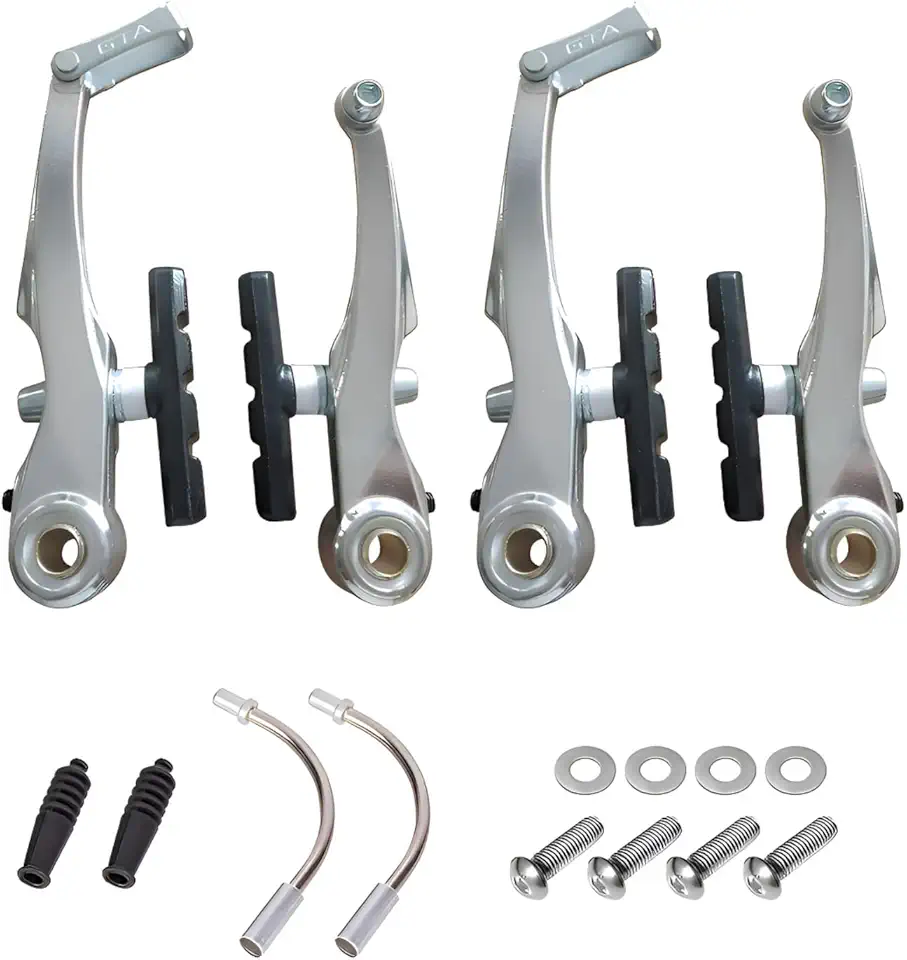 Par Freio V Brake Gta Alumínio C/Sapata Orbital Bike Mtb