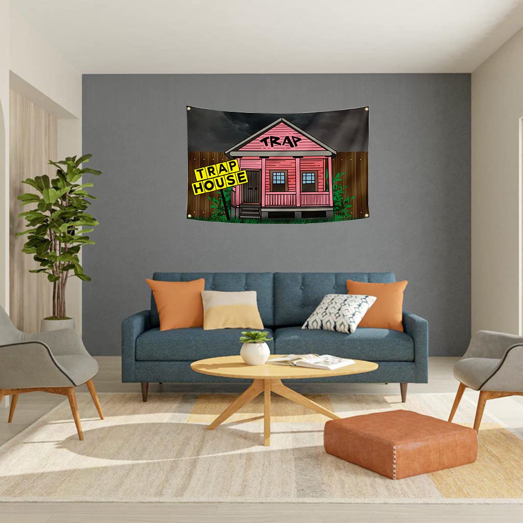 "She Belongs To The Streets" 3x5 Foot Flag - Dorm Room, Man Cave, Frat Decor With 4 Brass Grommets, Polyester - View #8