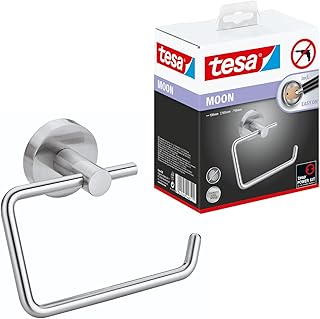tesa Moon Toilettenpapierhalter ohne Deckel - 138 mm x 105 mm x 50 mm