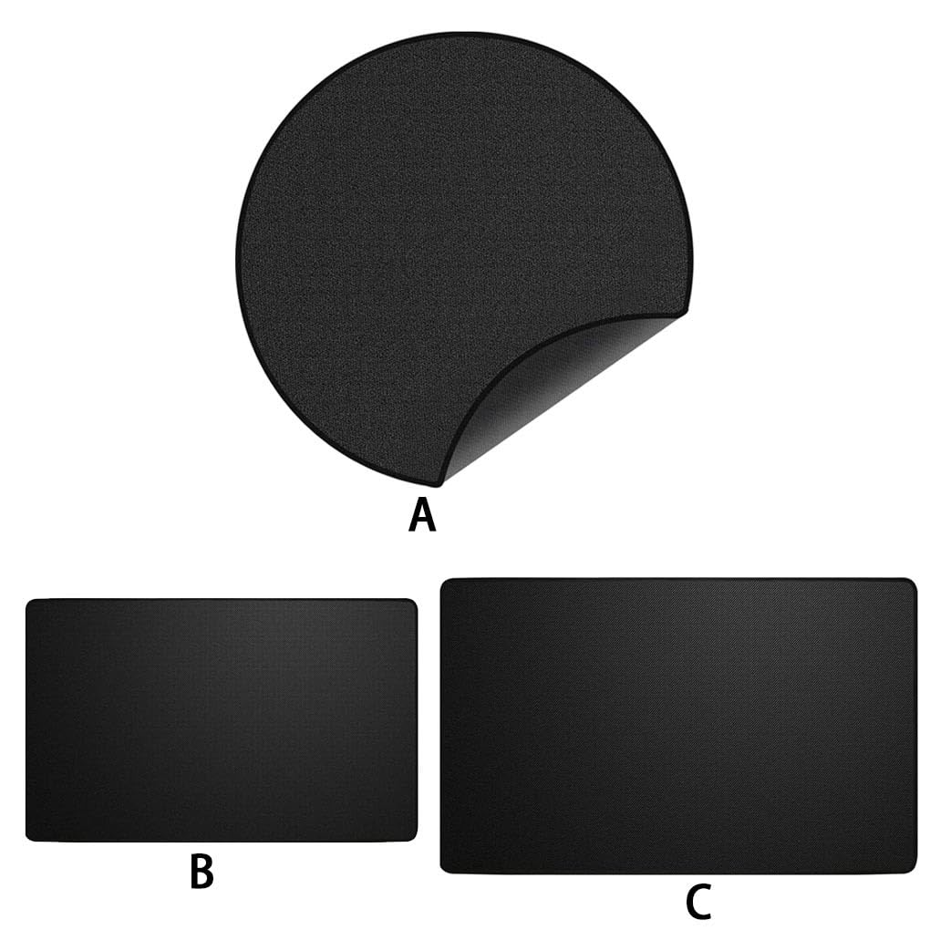 Tapis de Ignifuge pour terrasse, Tapis Polyvalent pour la Cuisine en extérieur, de Gril rectangulaire en Silicone à 3 Couches, 102 * 152CM