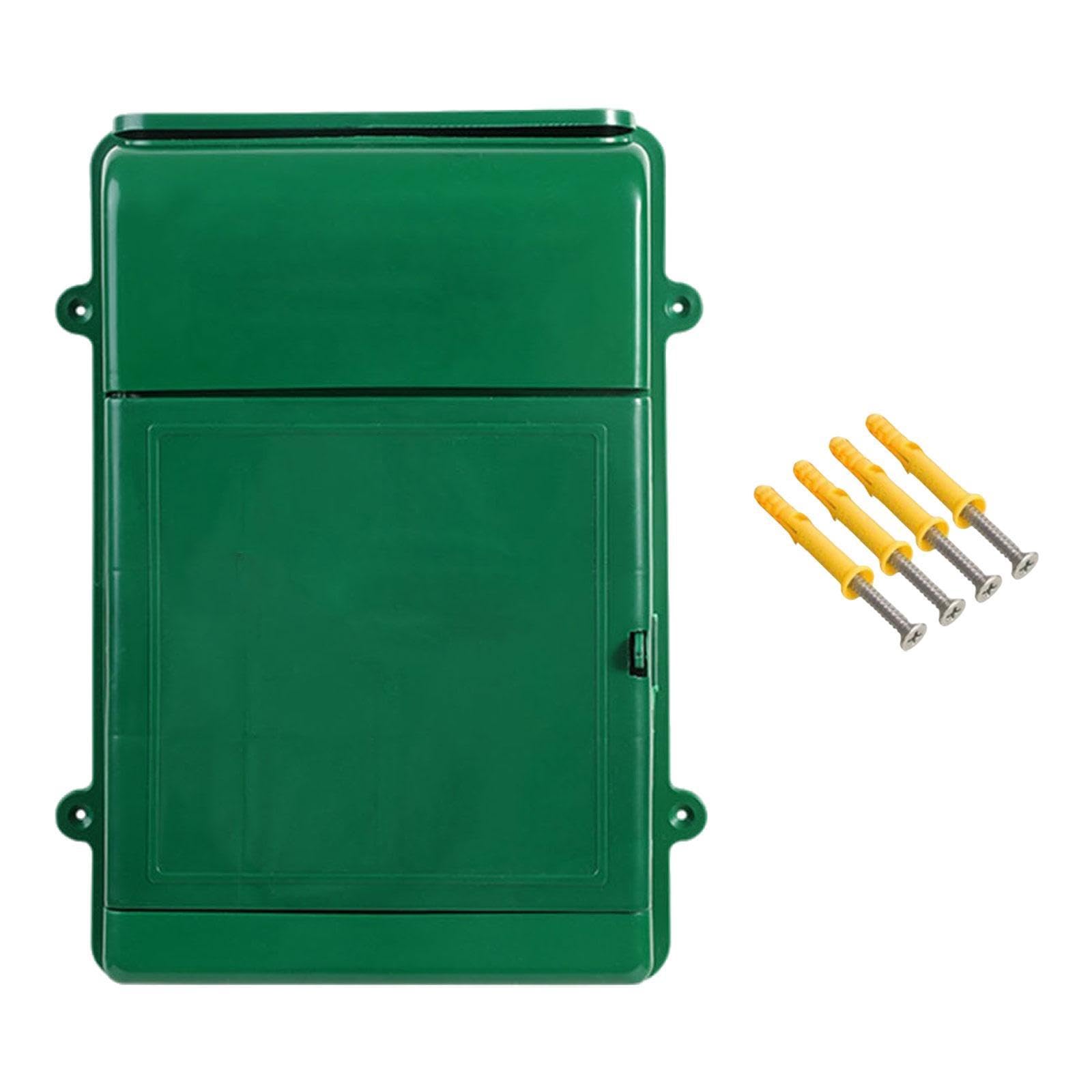 ARTISOUL® Wall Mounted Mailbox Postbox 13.5X10X2.7Inch for Customer Center Lightweight Green-image-35