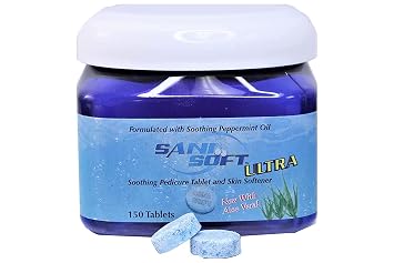 SANI CARE Sani-Soft Peppermint Formulated with Relaxing Peppermint Oil and Aloe Vera 150 Tabs SAN0200