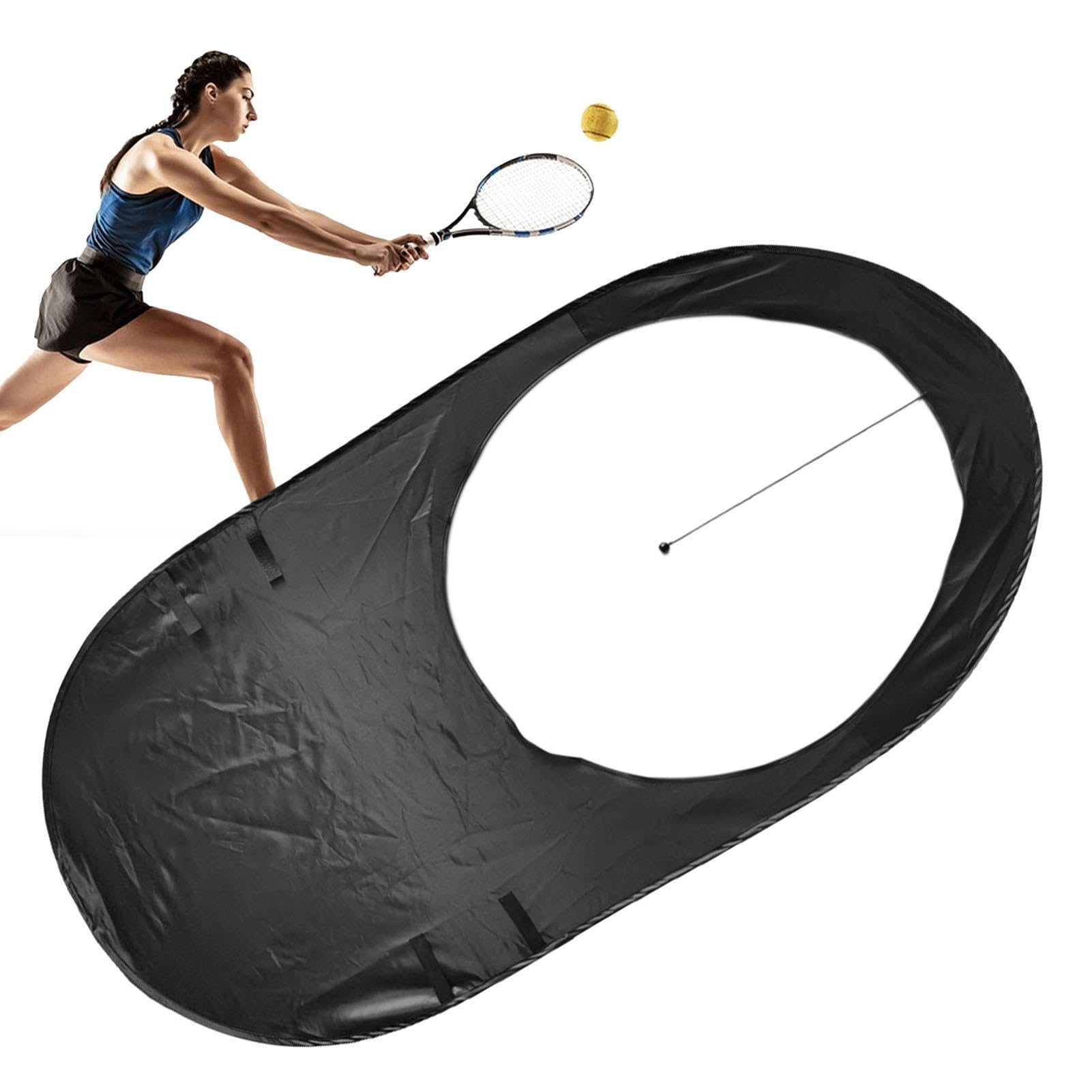 Rete Obiettivo di Allenamento Tennis - Attrezzatura di Rete Pieghevole per Allenamento Interni ed Esterni | Obiettivo di Allenamento Tennis, Accessori per Colpi, Finestra di Pratica