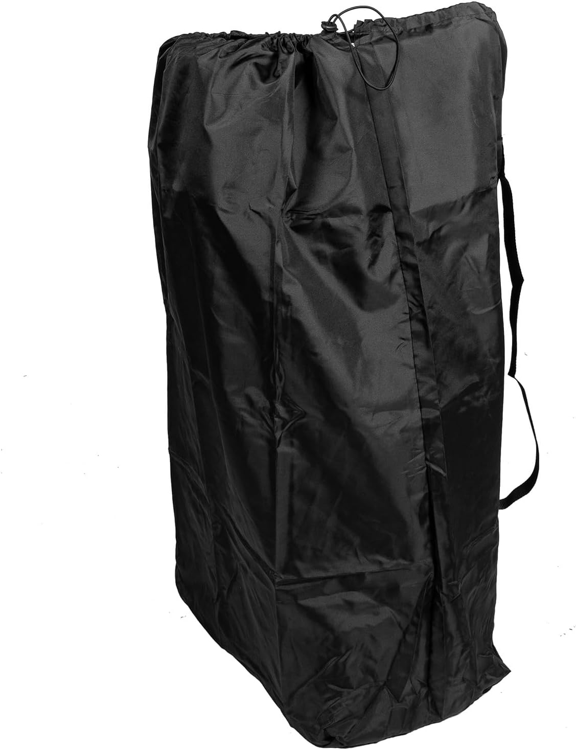 Durable Stroller Bag for Airplane Travel with Lockable Drawstring Closure Water Resistant Storage Compatible with Strollers Reinforced Seams for Secure Carrying and Easy Access