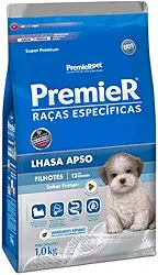 Premier Pet Premier Lhasa Apso Filhote Ração Raças Específicas Para Cães 1Kg