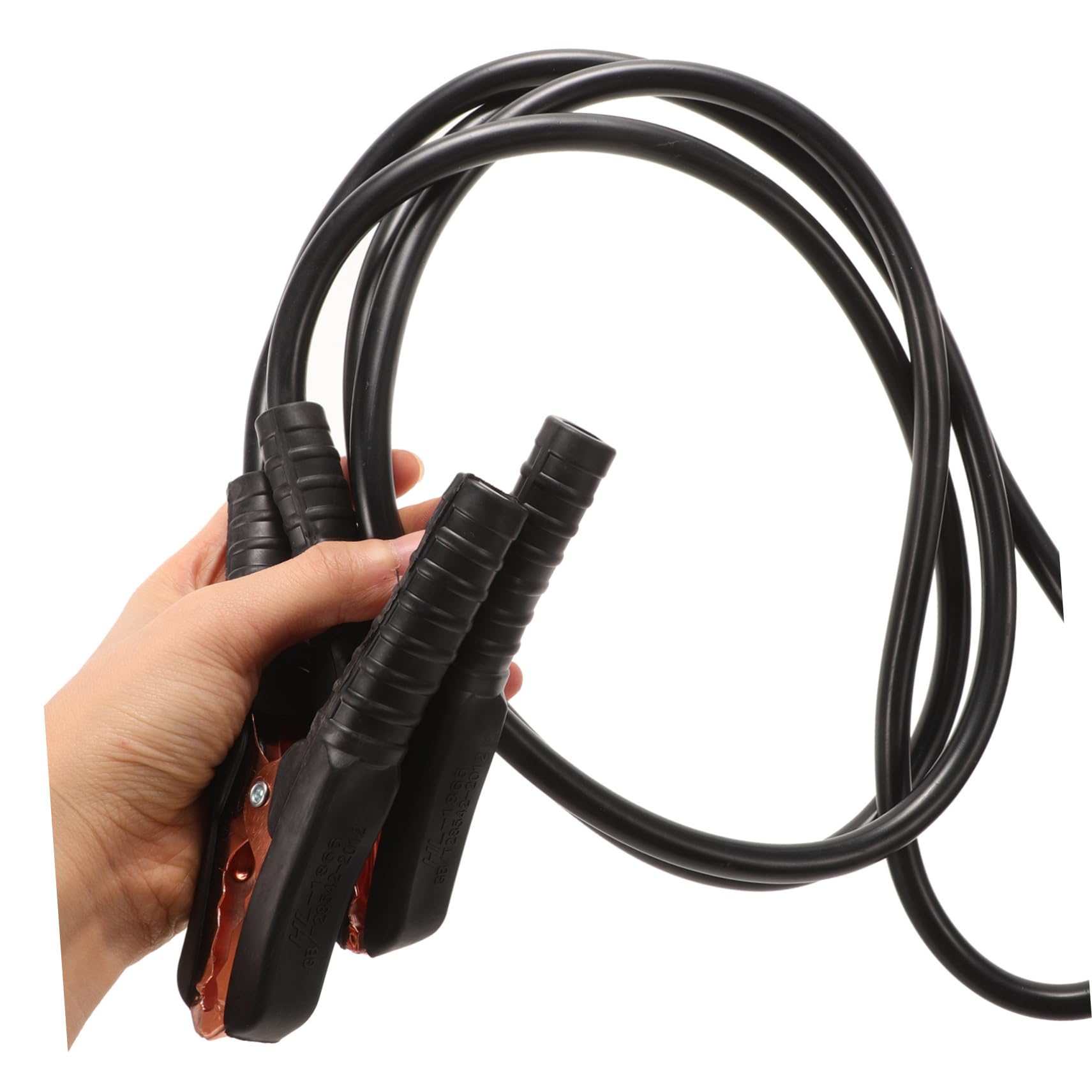 Cable de Arranque de Batería de Coche 2, 5m Cobre Plástico | Vehículo y Batería, Uso en Emergencias, Conexión Práctica y Cómoda, Referencia Eléctrica
