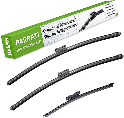 Miniatura 7 de PARRATI Limpiaparabrisas de repuesto de alta calidad y rendimiento para todas las estaciones con limpiaparabrisas trasero, para Lexus RX350 RX450h