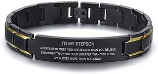 Stepson Birthday gift - Unbiological son Bracelet Gift - Stepson gifts from Stepmom - Stepson Bracelet Christmas gifts - Gift From Stepdad