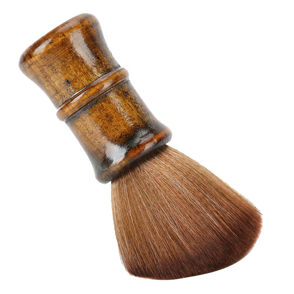 Cepillo para el Cuello, Cepillo para el Cuello, Plumero para la Cara del Cuello Cepillo Plano Estilista Peluquero Peluquero Cepillo de Barrido de Cabello Roto