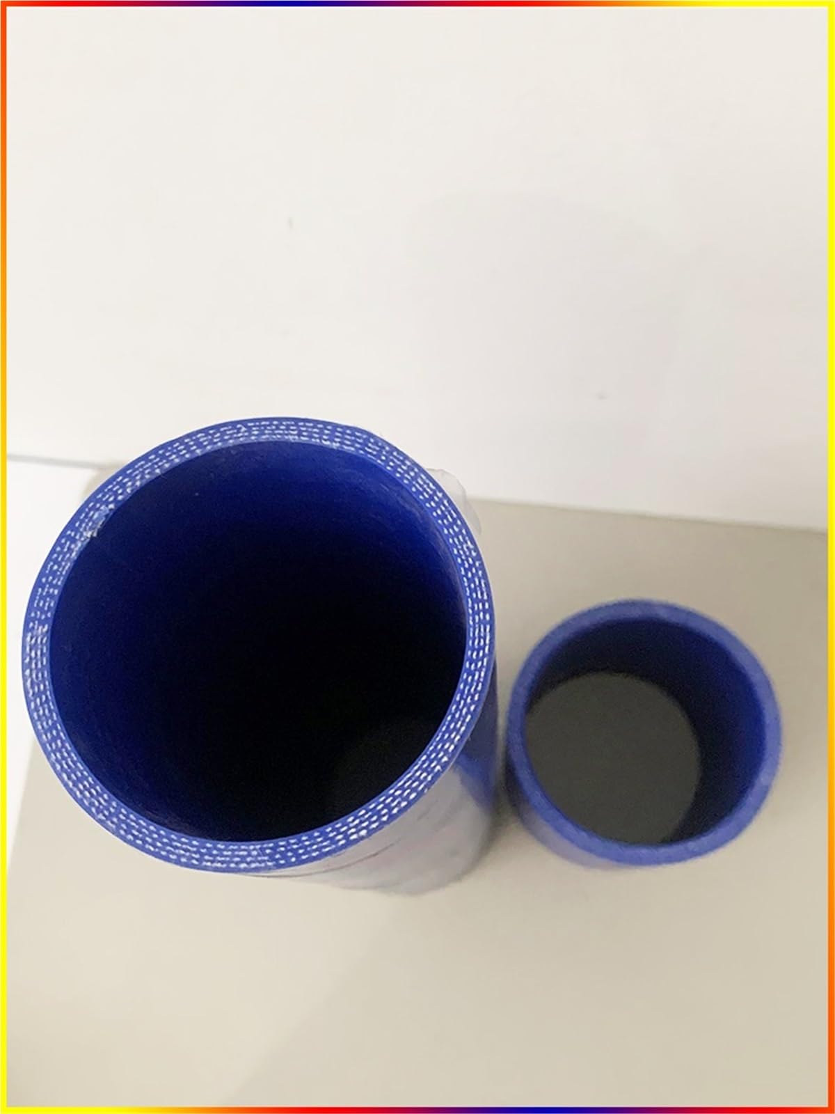 Przewód silikonowy do chłodnicy międzystopniowej ID16-85 mm, długość 10 cm, prosty, wąż chłodzący, ciśnienie, turbosprężarka, 2 zaciski Pressure Sensor Hose(Blue ID65x100mm)