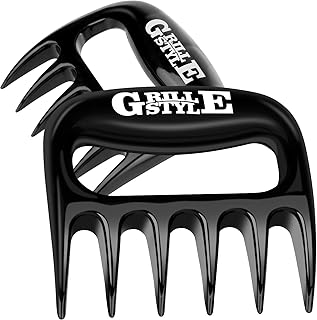 Meat Shredder Claws for Shredding, Bear Meat Paws, Barbecue Tools for Handling Turkey, Chicken and Pulled Pork, BBQ Grill Accessories for Smoker, Kitchen Cooking Gifts for Thanksgiving Christmas