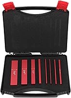 Vista 7 de plplaaoo Barras de configuración de aluminio, medidor de altura ajustable, bloques de configuración de carpintería, juego de medidores de altura