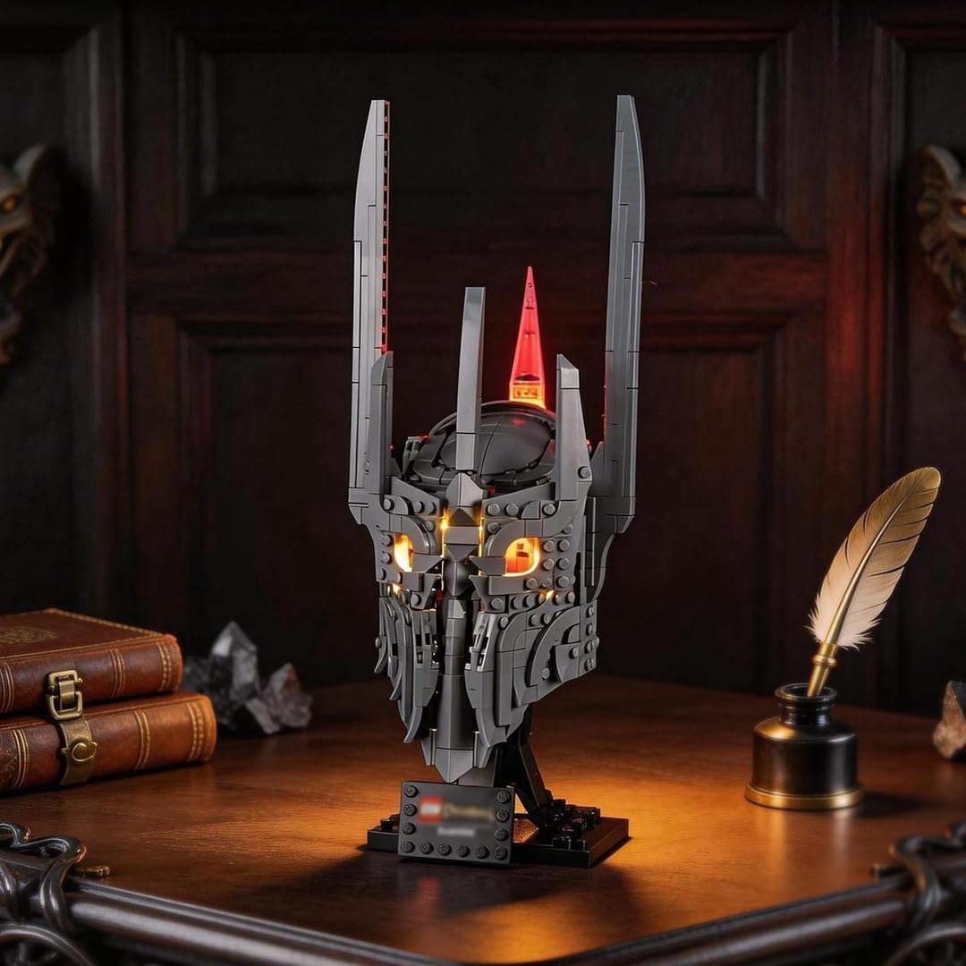 LIGHTAILING Set di Luci per Lego-11373 Elmo di Sauron - Kit d'Éclairage LED Compatible avec les Modèles de Blocs de Construction Lego - Modèle Non Inclus