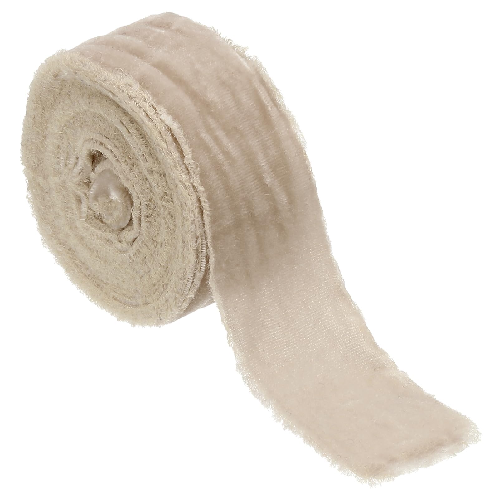 Ruban velours kaki pour bouquet de mariée : finitions fait main