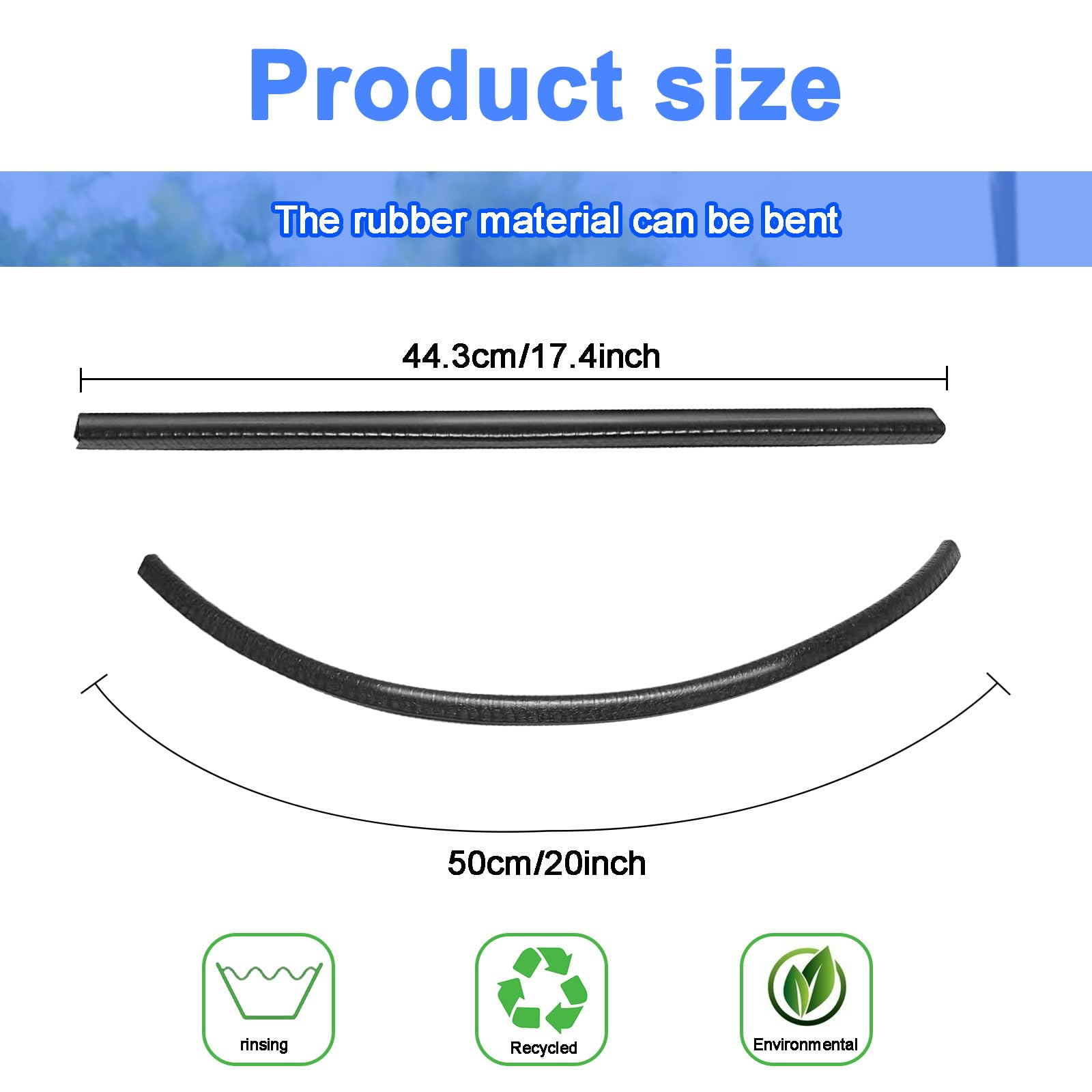 Gabasinover,replacementparts hopper top seal fits for Tractor Multi-Terrain Series,Signature Tractor Series and EZtrak mowers (OEM UC12571)