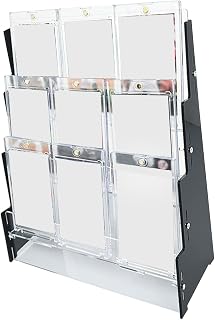 Space Saving Acrylic Baseball Card Organiser Stand 3 Tiers Sports Memorabilias Storage Rack Graded Card Display Case Card Display