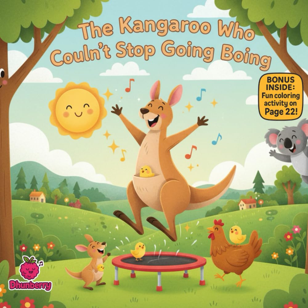 The Kangaroo Who Couldn't Stop Going Boing (The 100 Book Kids Collection)