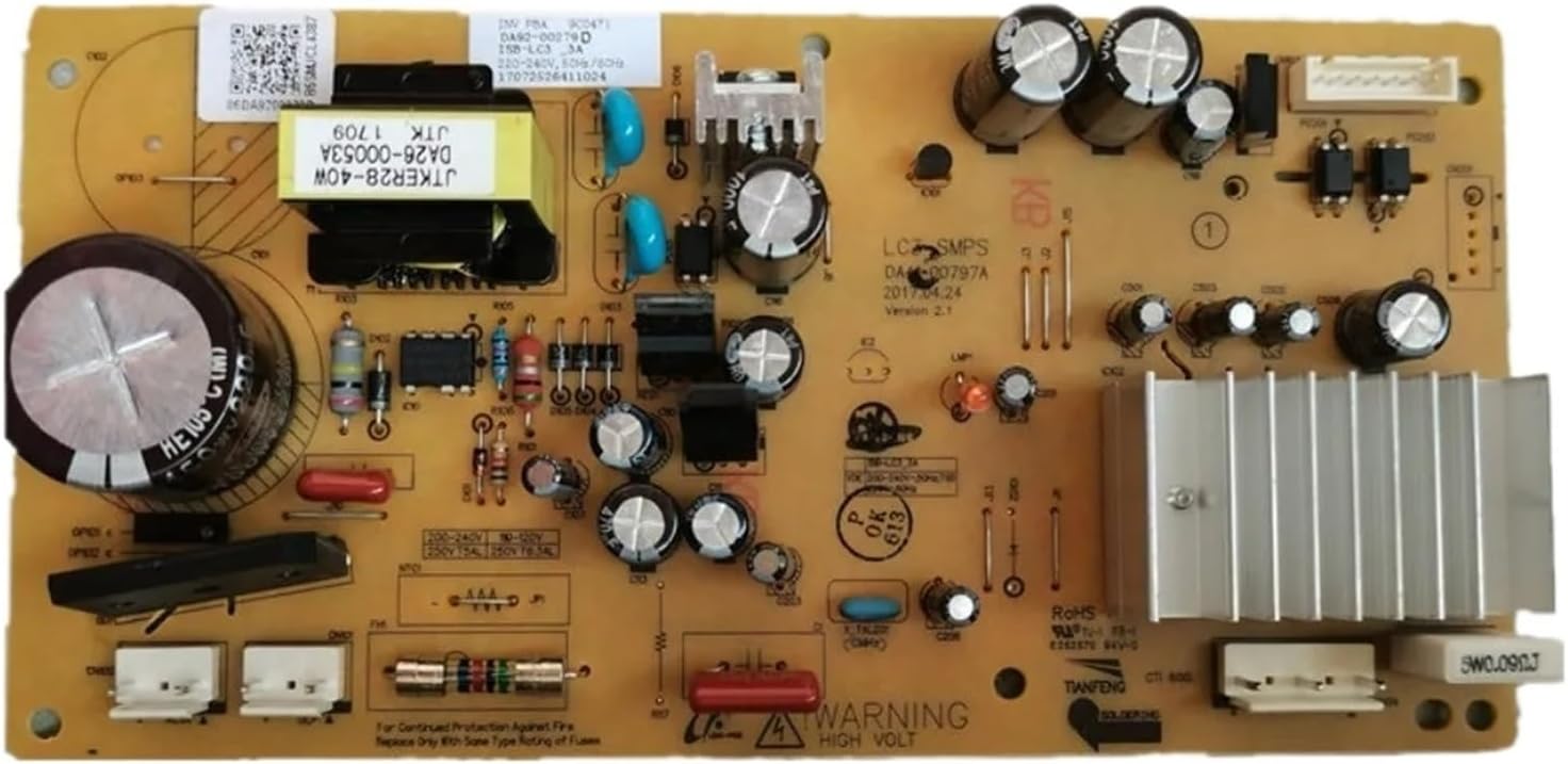 Refrigerator Control Board, Compatible for Samsung, DA92-00279D Circuit PCB DA41-00797A Refrigerator Motherboard Freezer Accessories