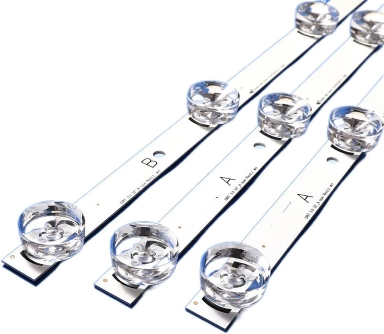 EPMANN 3pcs / kit LED Tiras for LG 32 TV 32LB570B 32LB580B 32LB620B 32LB5600 NC320DUN VBBP3 EAV62334001 32 DRT3.0 REV0.9 A Tipo luces led para tv