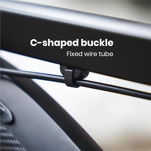 Miniatura 5 de Juego de cables de freno de bicicleta universal CNC, juego de cables de freno de bicicleta con cortador de alambre de acero inoxidable, cable de