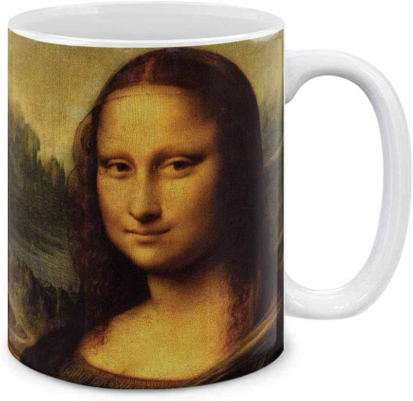 Amazon Com Mugbrew Classic Art Mona Lisa Leonardo Da Vinci Ceramic Coffee Mug Tea Cup 11 Oz Home Kitchen