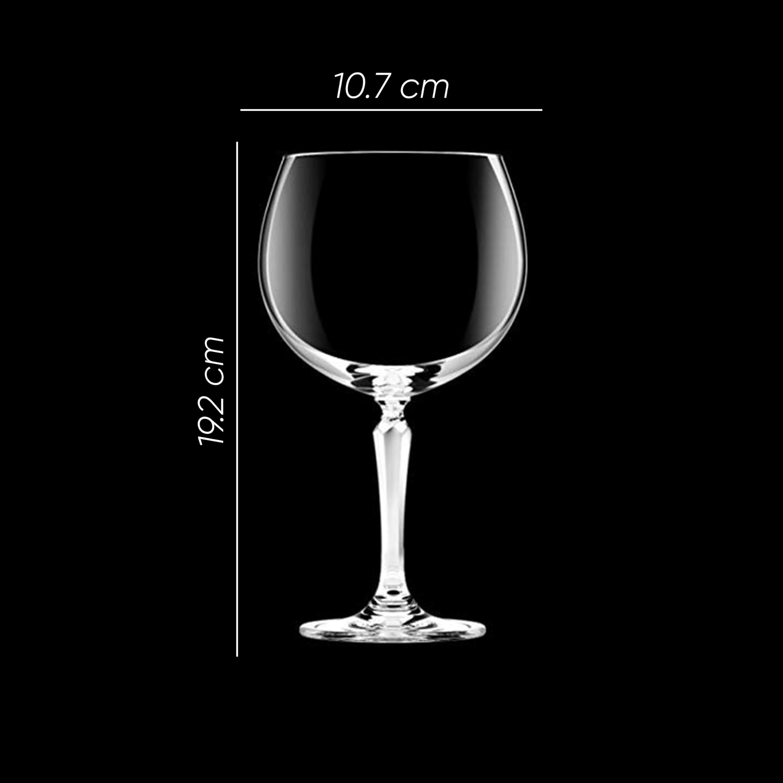 Crystal Wine Glasses - Set of 2 -6 Crystal Wine Glasses - Set of 2 -6