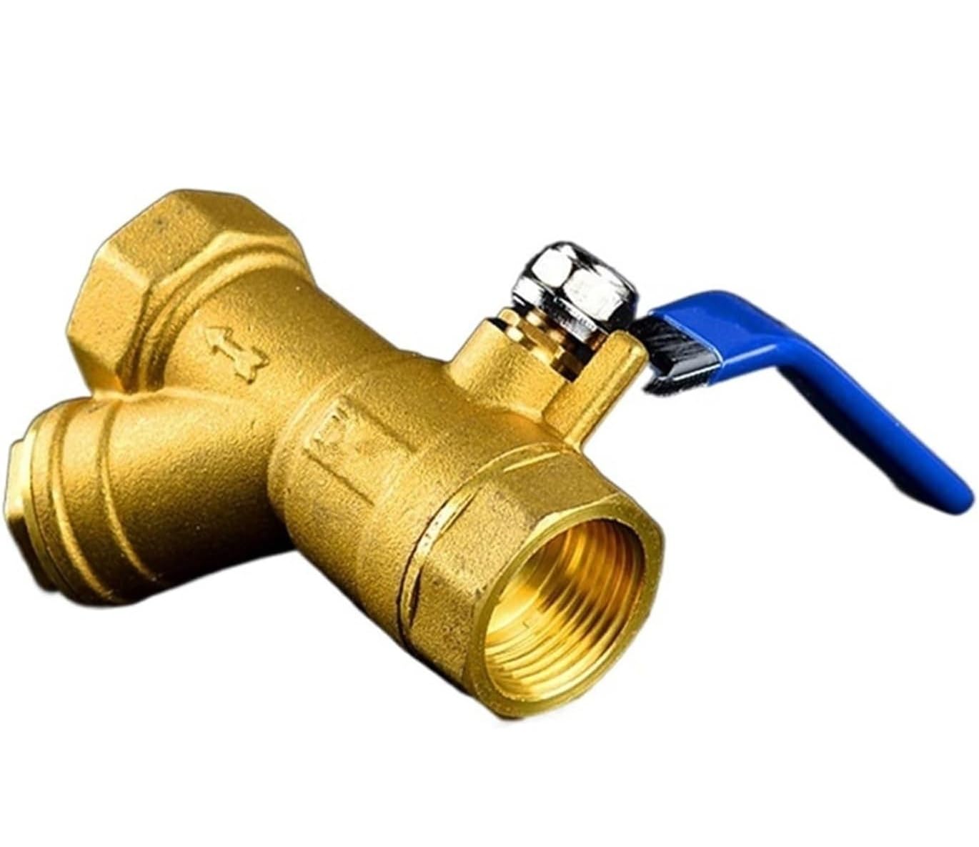 Shiketong One Color Brass Y Type Strainer Filter Ball Valve