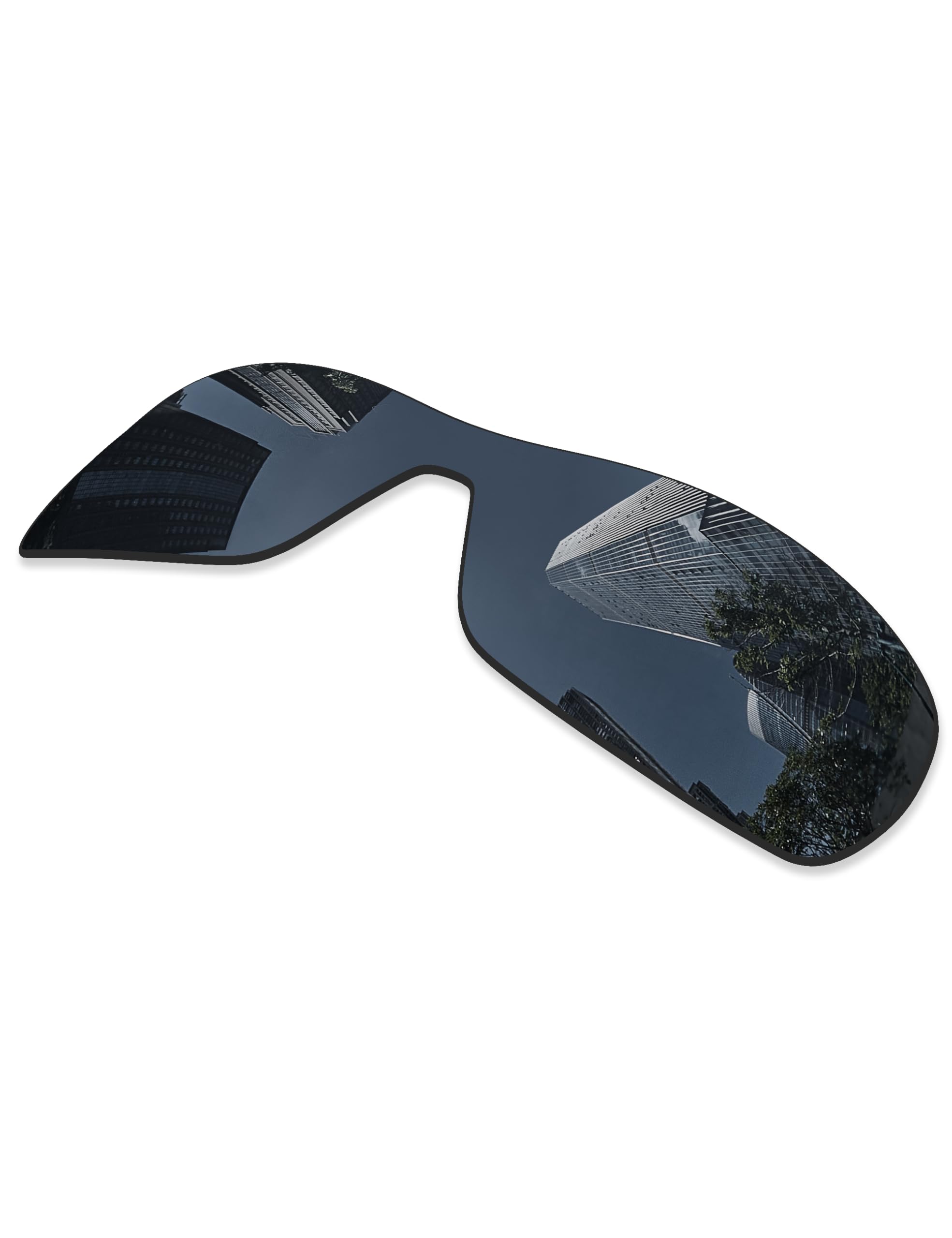 Lentes de repuesto Ploarized para gafas de sol Oakley Antix OO9077 - Negro + Titanio Plateado + Azul Hielo + Rojo Fuego
